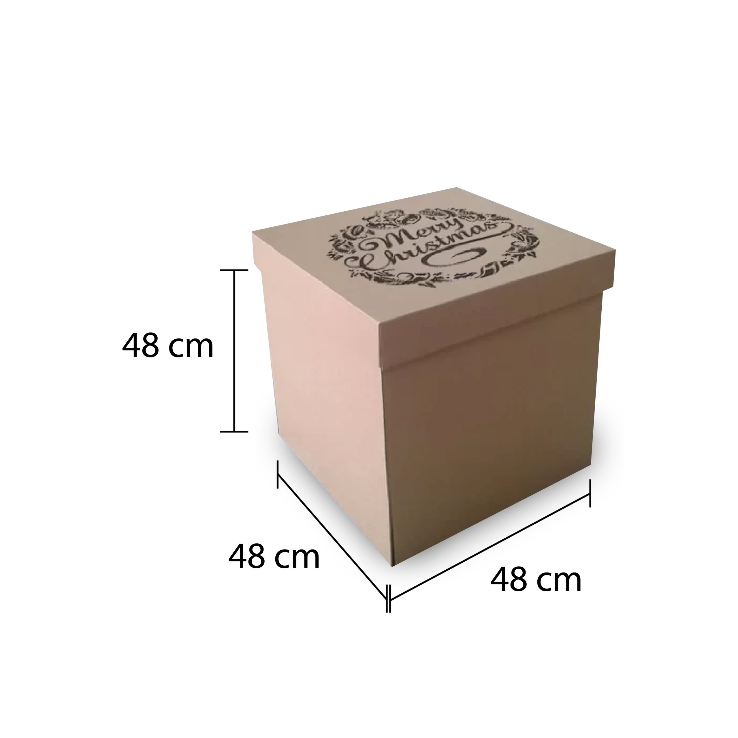 Caja Cubo Rígida para Regalo 30x30 El Centro Bolsero